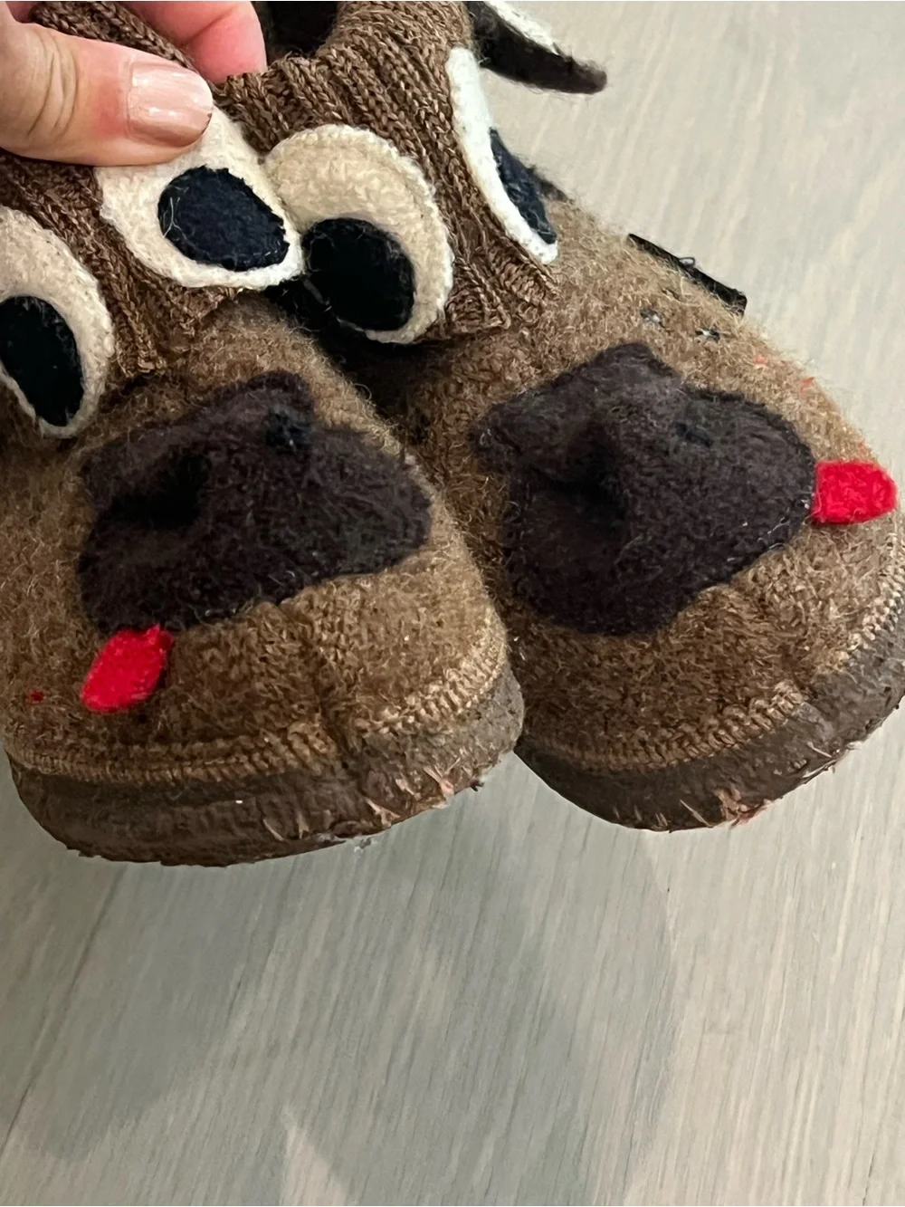 Giesswein wool boot slippers for kids size 26 (US 9.5)